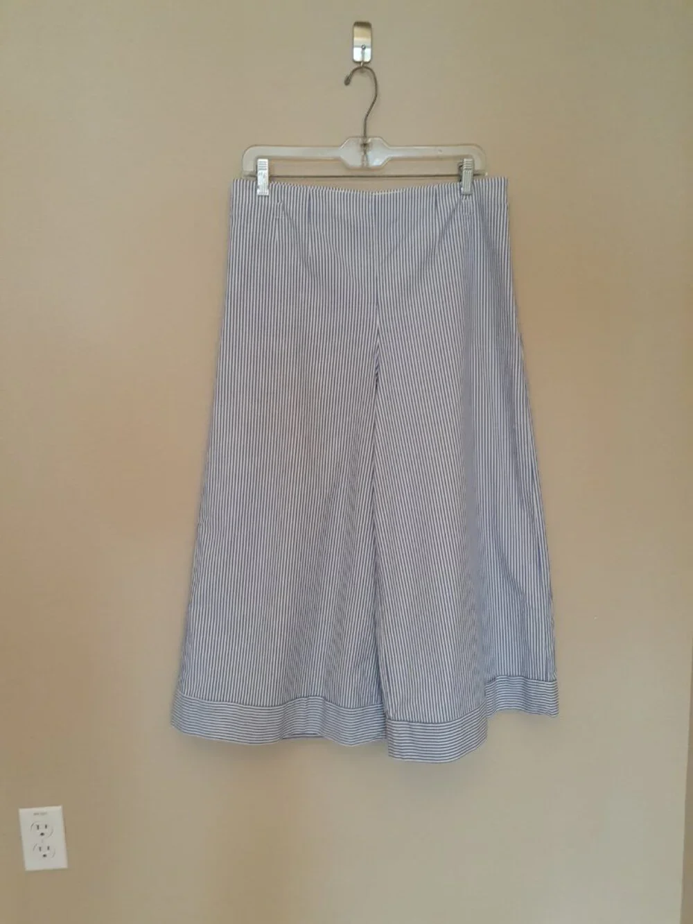 J. Crew Wide Leg Lined Cropped Pants - Picture 8 of 15
